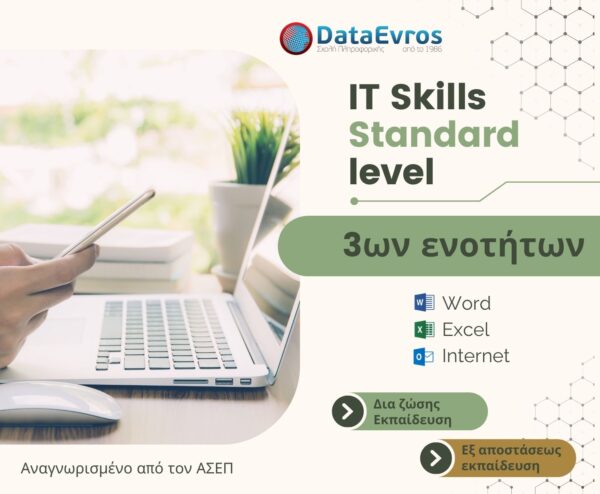 IT Skills Standard level 3ων ενοτήτων